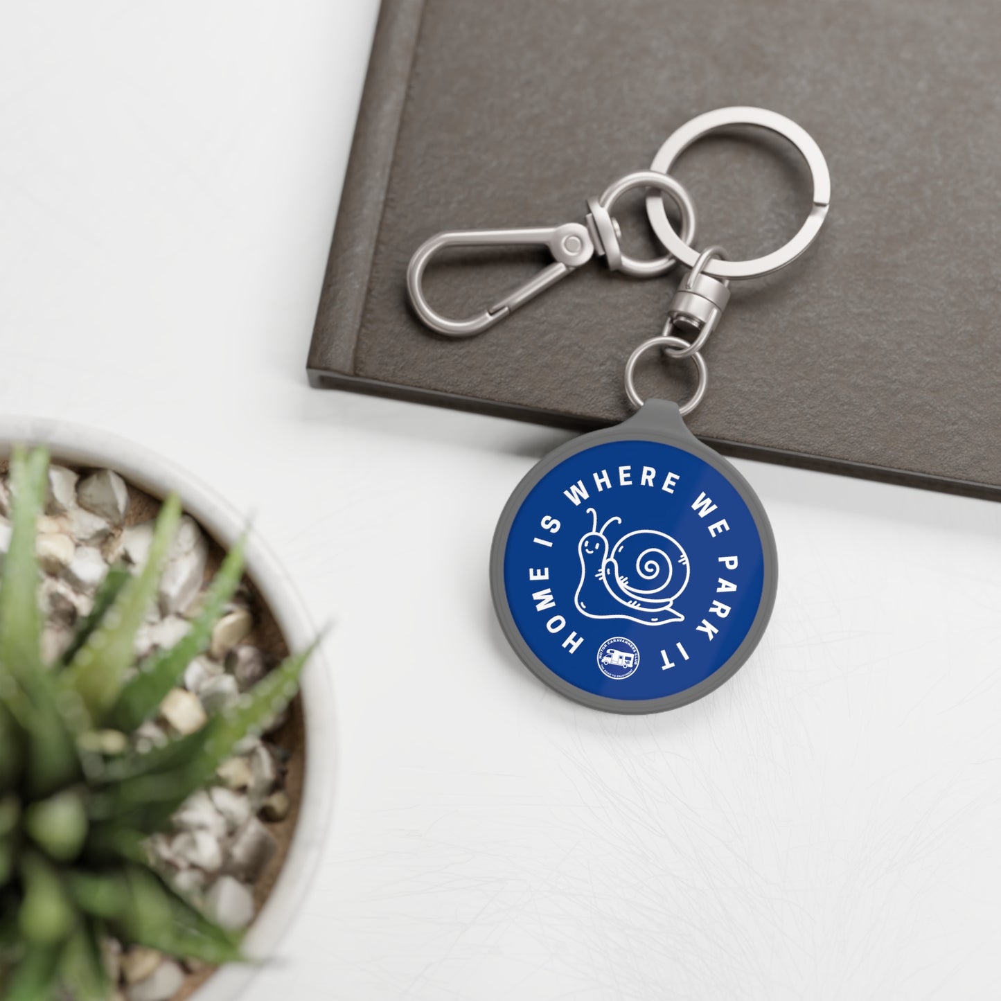 Home is where we park it Keyring Tag