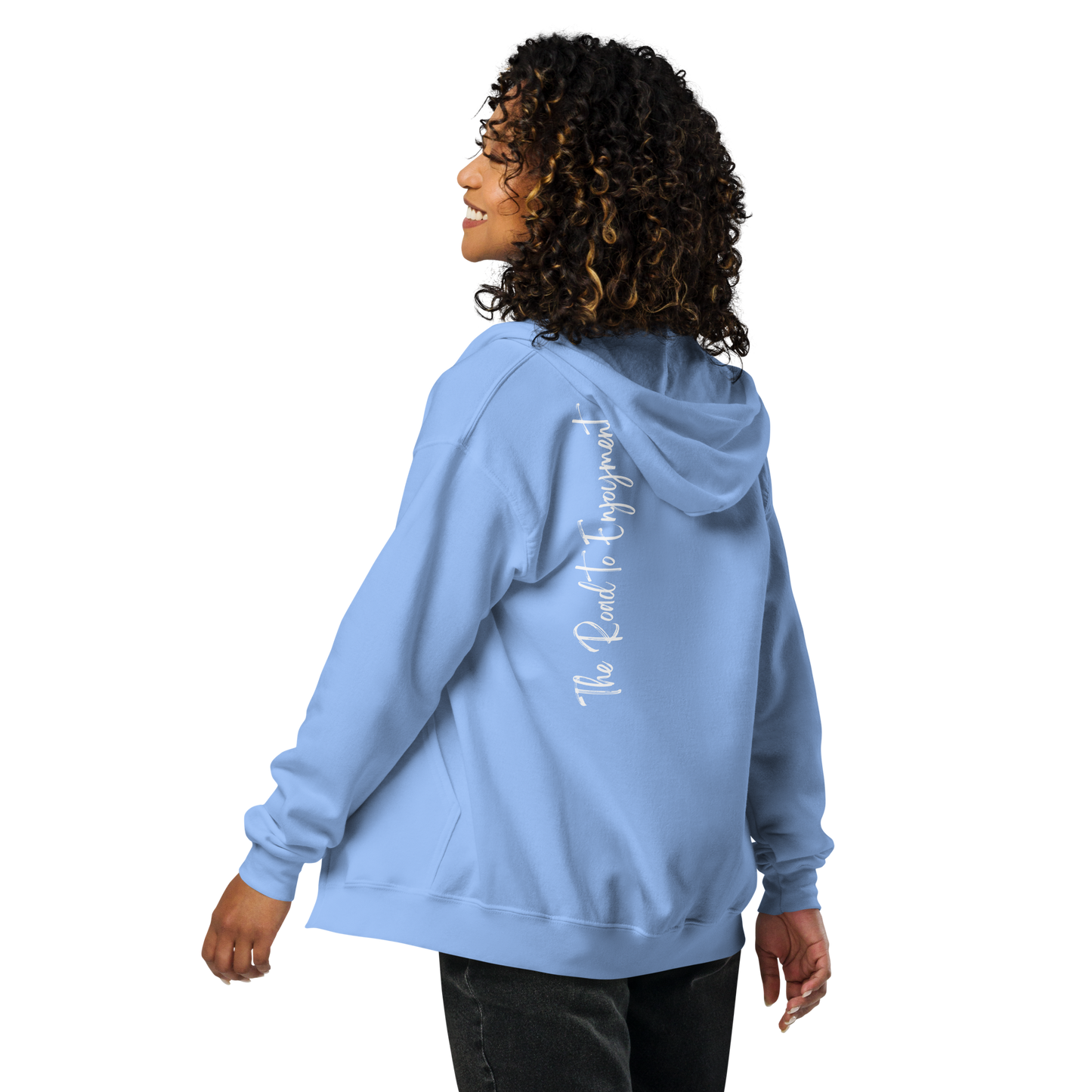 The Road to Enjoyment Motorhome Unisex heavy blend zip hoodie