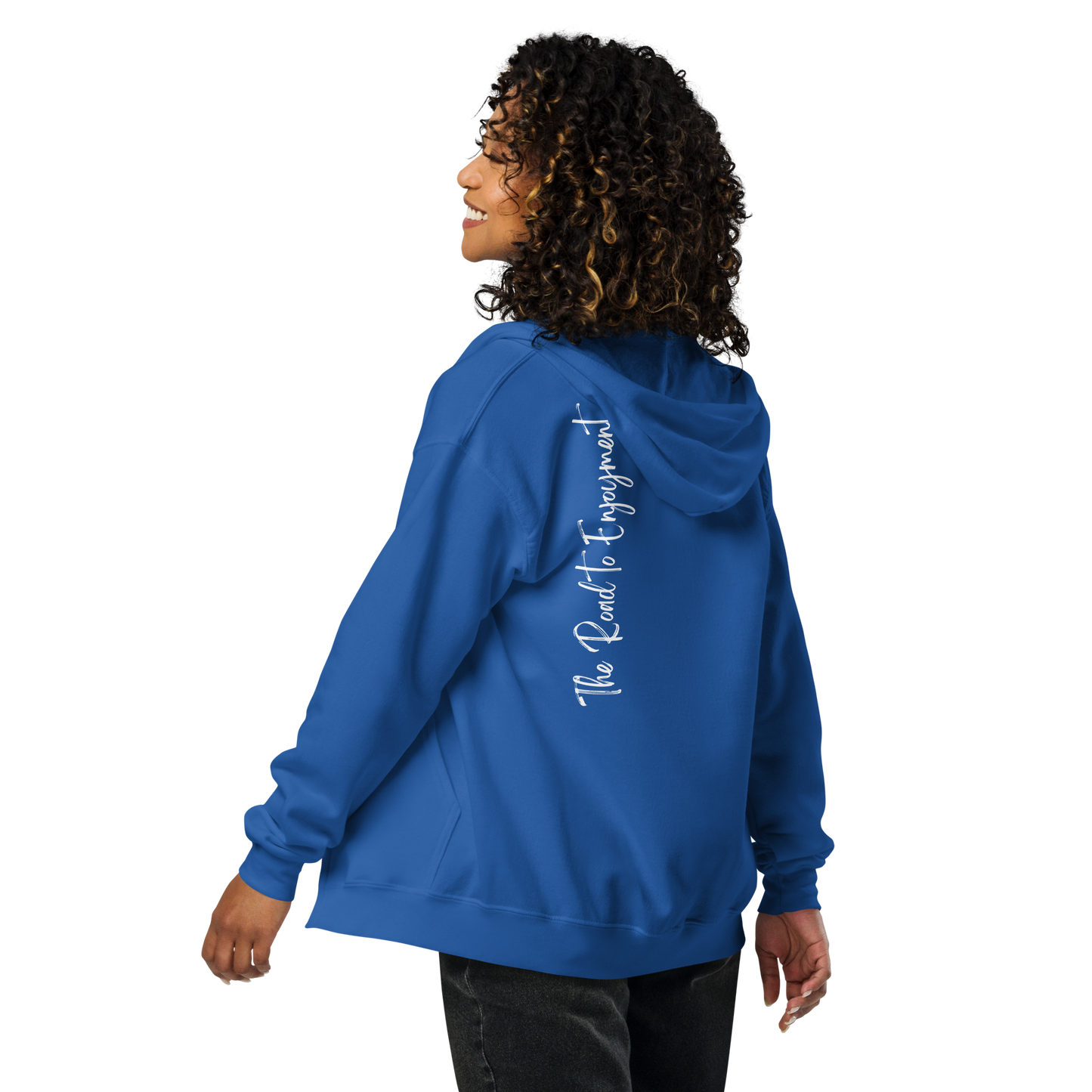 The Road to Enjoyment Motorhome Unisex heavy blend zip hoodie