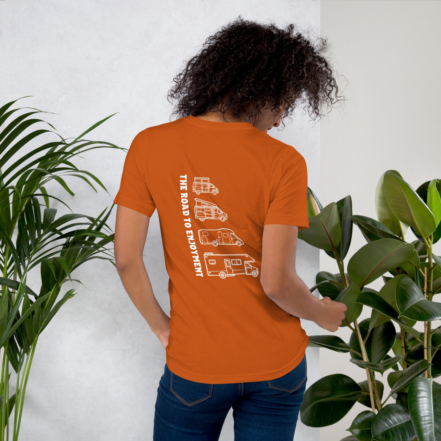 The Road to Enjoyment Unisex t-shirt