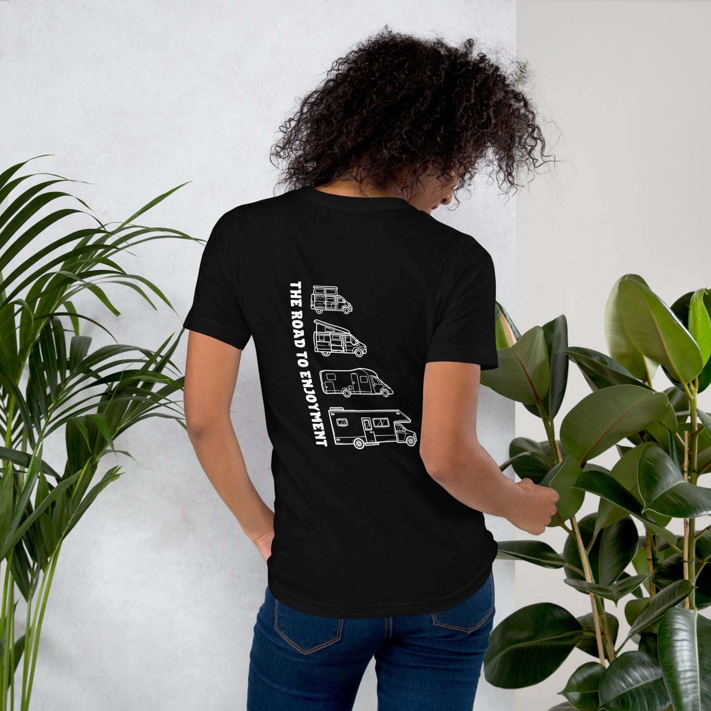 The Road to Enjoyment Unisex t-shirt