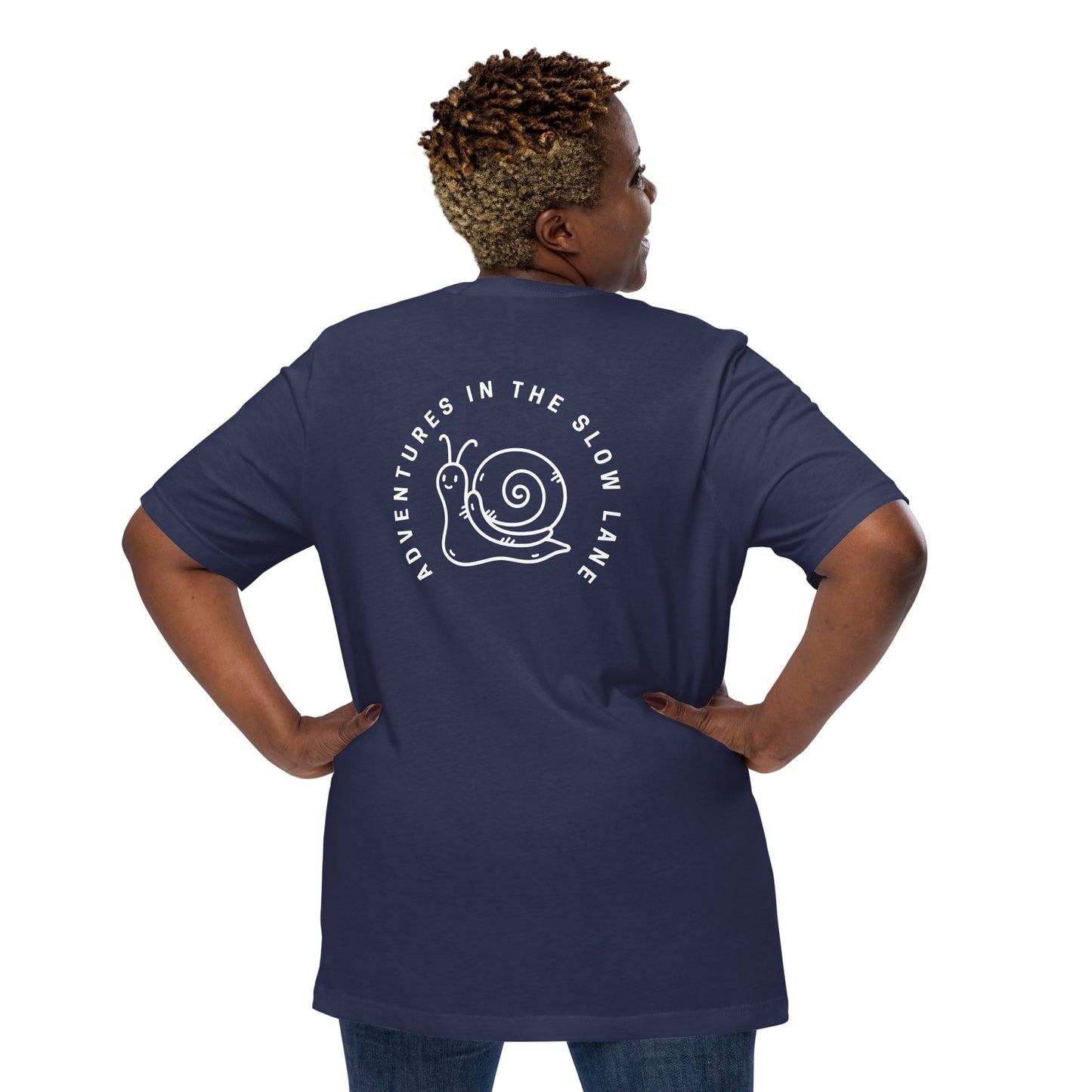 Adventures in the Slow Lane Unisex t-shirt